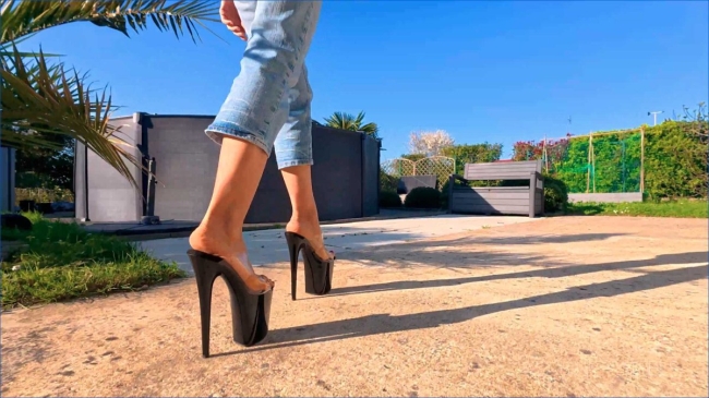 PLEASER FLAMINGO MULES WALKING AND CHILLING AT HOME - 9min28